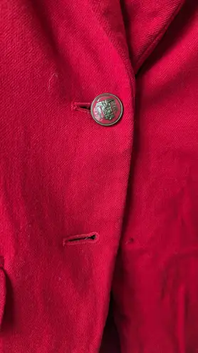 Pendleton red blazer jacket