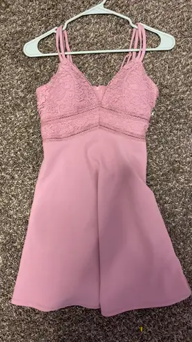 Midnight Doll Pink Dress