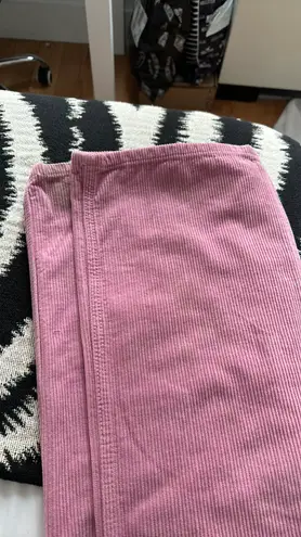 ZARA Pink Corduroy Pants