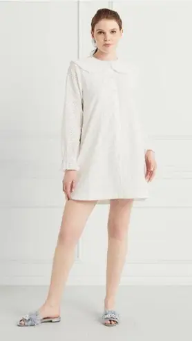 Hill House Evelyn dress white eyelet