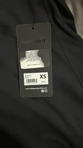 90 Degrees by Reflex Black Workout Jacket