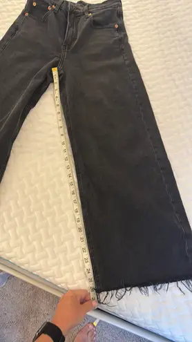 Gap  Jeans High-Rise Stride Wide-Leg black 27/4s