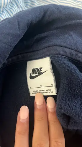 Nike Navy Blue Hoodie