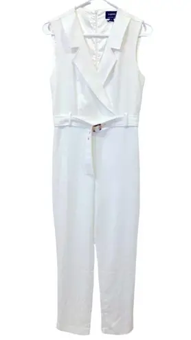 Bardot NWT Zalia Jumpsuit in White Size US 6