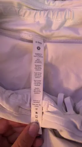 Lululemon  White Tennis Skort