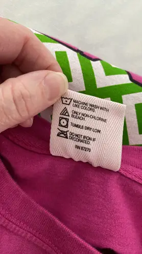 Girlie girl original s T-shirt short sleeve Georgia w/state design on back Sz LAR