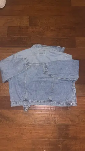 American Eagle Outfitters Oversized Jean Jacket