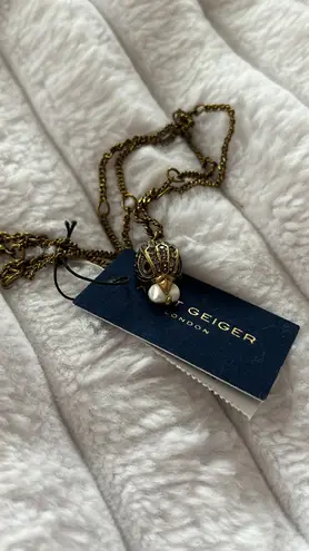 Kurt Geiger NWT London Eagle Head Pendant Necklace