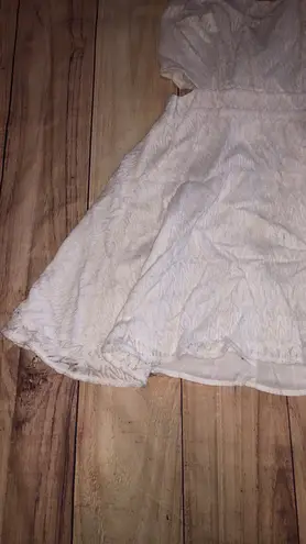 Bethany Mota Lace White Summer Dress