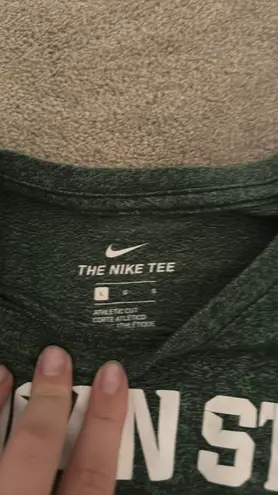 Nike  Michigan State Long Sleeve Green