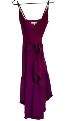 Dress the Population NEW Delphine Dress in Dark Magenta - Extra Small
