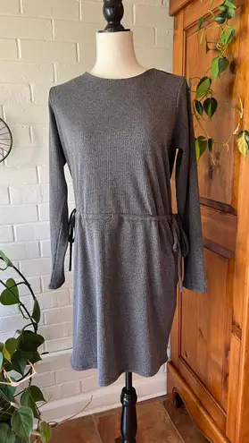 Charles Henry Long Sleeve Knit Office Dress