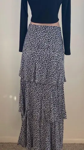 AFRM Tiered Maxi Skirt Size Small Petite