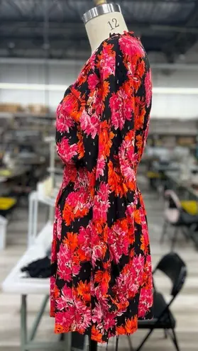 Rose + Olive Floral Minidress L