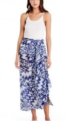 Michael Stars Ruana Scarf Sarong Multi-Way Convertible Swim Wrap Cover-Up Top