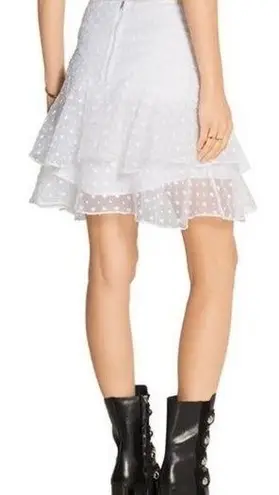 Isabel Marant NWT silk organza daisy white skirt