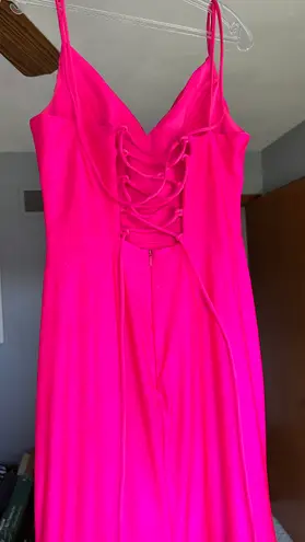 Fiesta Fashion Hot Pink Prom Dress