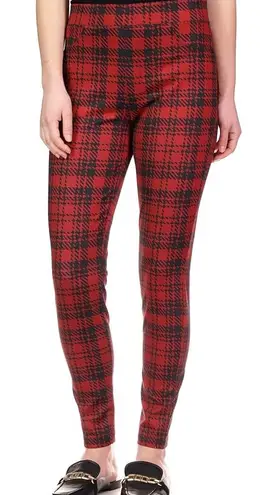 Sanctuary Runway Ponte Leggings with Functional Pockets NWOT Size Small Red