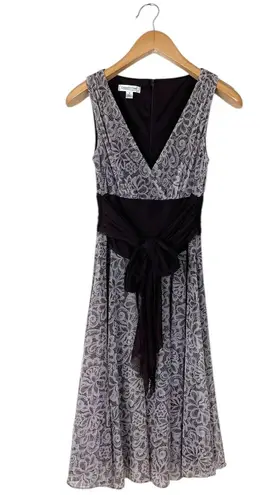 Coldwater Creek Vintage Women’s 10 Floral Tie Waist Romantic Boho Fairy Dress