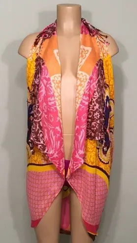 Brightly colored Pasmina scarf wrap. NWOT Orange