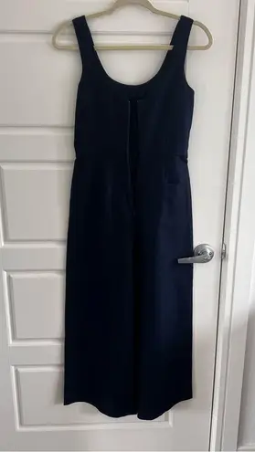 Habitual Navy Scoop Neck Jumpsuit