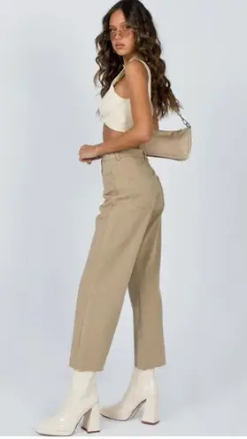 Princess Polly brown wide leg pants