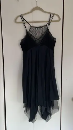 ZARA Mesh Mix Material Dress