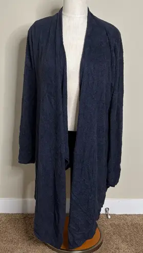 Barefoot Dreams CozyChic Lite Drape Front Calypso Wrap Style 436 Size L/XL Gray
