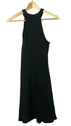 Superdry Black Sweat Skater Fit & Flare Mini Dress 4 / XS