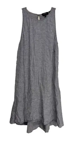 Theory  Alderdale Linen Viscose Blend Sleeveless Dress