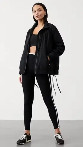Athleta  M Rise Anorak Jacket Black Medium thumbnail 6
