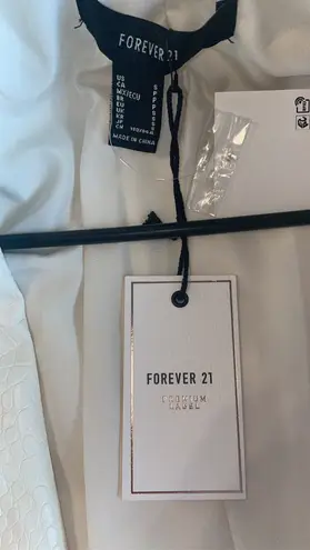 Forever 21 Ivory Blazer/jacket