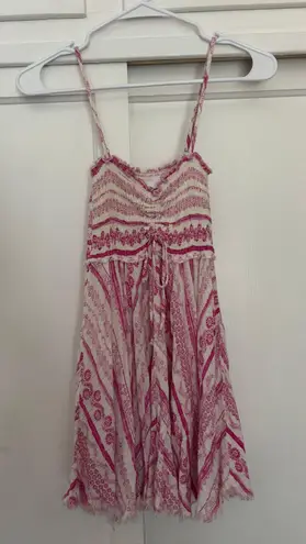 Sky to Moon Pink Sun Dress