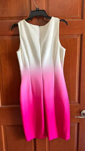 Calvin Klein Pink Ombré Dress