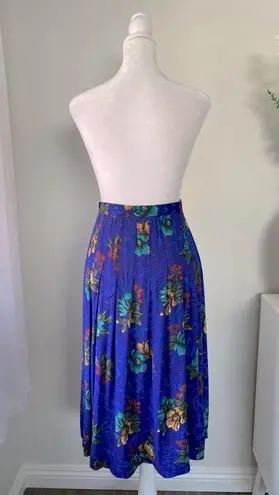 Norton Mcnaughton Vintage ‘90s Floral Midi Skirt