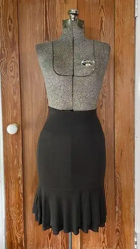 Kookai NWT Paris Jupe Poivre Gray Knit Flared Mini Skirt - Size 1 (US Size 4)