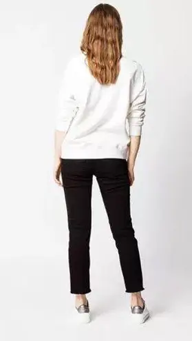 Zadig & Voltaire Upper Skull Glitter Sweatshirt