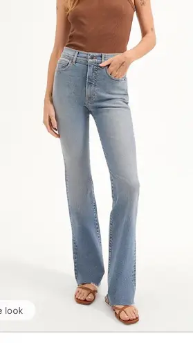 Veronica Beard size 28 Cameron high rise bootcut raw hem Jeans $328 curr… - Image 1