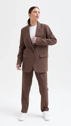 BOA BOYFRIEND BLAZER Brown