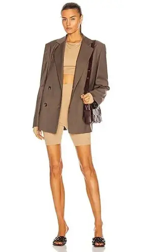 Atoir Noah Knit Shorts in Sepia X