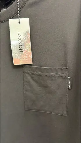 JAXXON Black Pocket Tee — Size L — New With Tags Size L