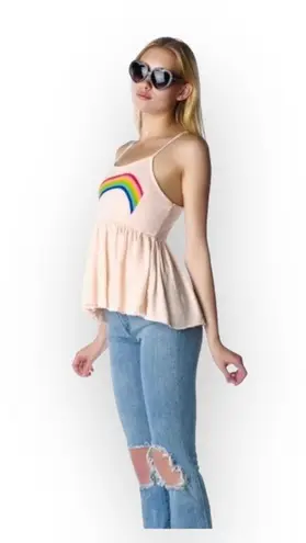 Wildfox Deadstock: new  ☻ Grunge Rainbow Irish Festival Cami Tank Top ☻ BBJ OG ☻