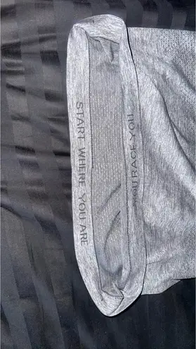 Lululemon Grey Swiftly  Tech Racerback Tank Top 4 Race Length  - Image 4