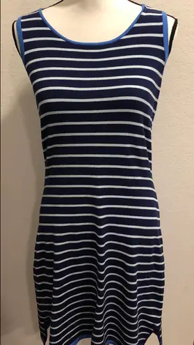 Sail To Sable Striped Sweater Dress