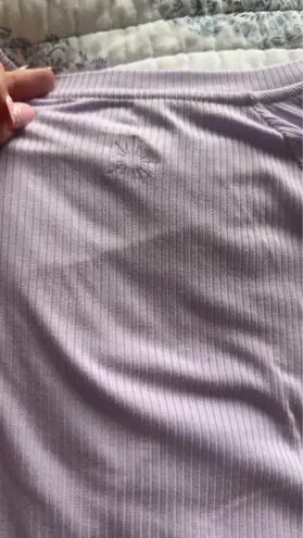 Aerie  OFFLINE Ribbed Top lilac