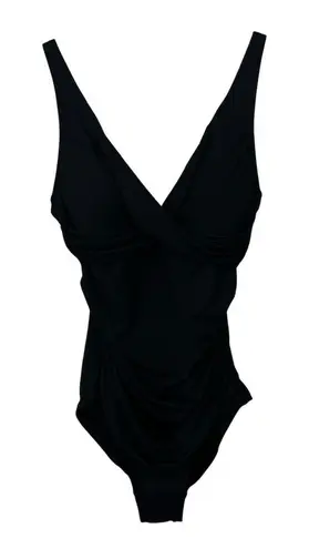 Sea Level Women's One Piece Swimsuit Size 4 Black V neck