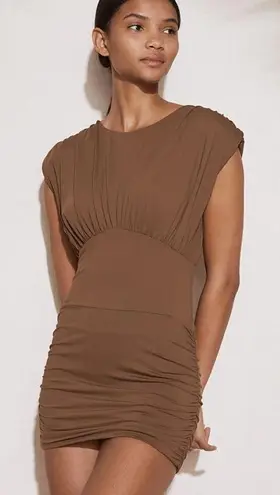 NWT Marysia Swim One Piece Swimsuit Dress in Dark Earth Sz. M Brown Size M