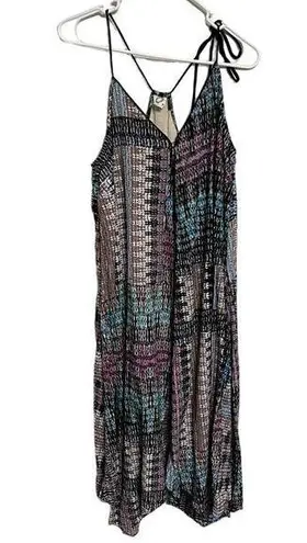 Akemi + Kin Anthropologie  Riviera Handkerchief Midi Dress Size L