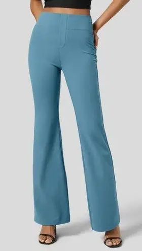 Halara  Flex™ High Waisted Back Side Pocket Slight Flare Work Pants azure blue S - Image 1