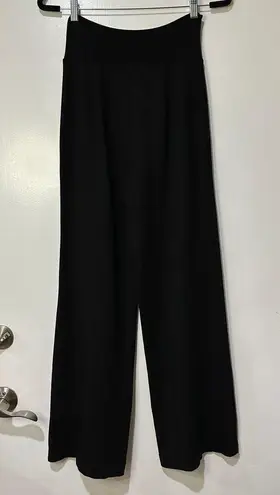 Bailey 44 Black Wide Leg Pants High Rise Size Small Stretchy & Comfy EUC